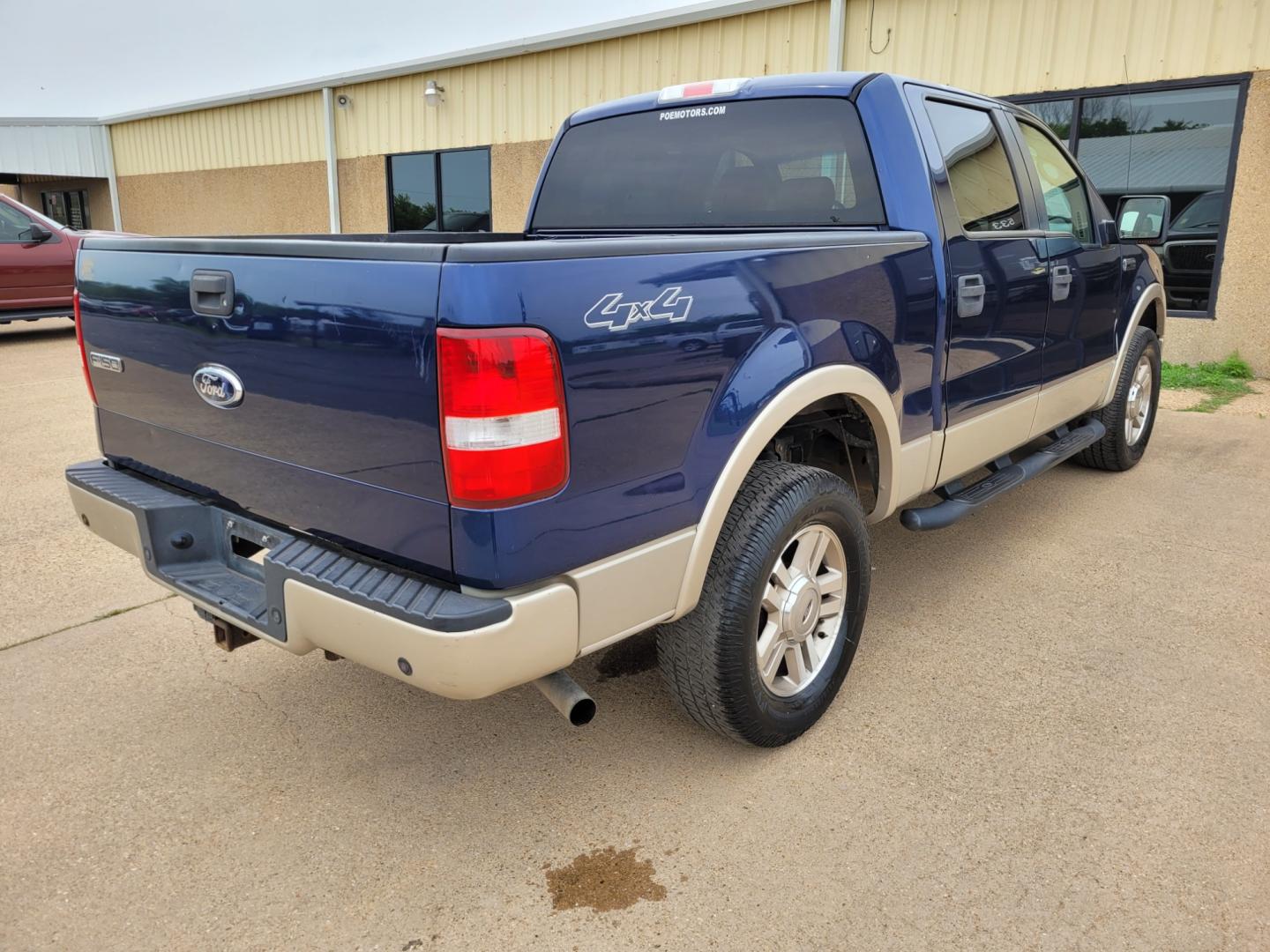 2008 BLUE FORD F-150 XLT SuperCrew Short Box 4WD (1FTPW14V48F) with an 5.4L V8 SOHC 24V FFV engine, 4-SPEED AUTOMATIC transmission, located at 533 S Seven Points BLVD, Seven Points, TX, 75143, (430) 255-4030, 32.313999, -96.209351 - Photo#2